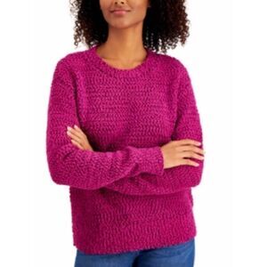 Style & Co Teddy Bouclé Sweater size PMedium
